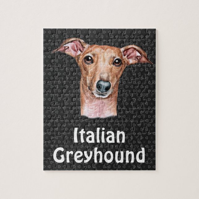Puzzle Greyhound italien (Vertical)