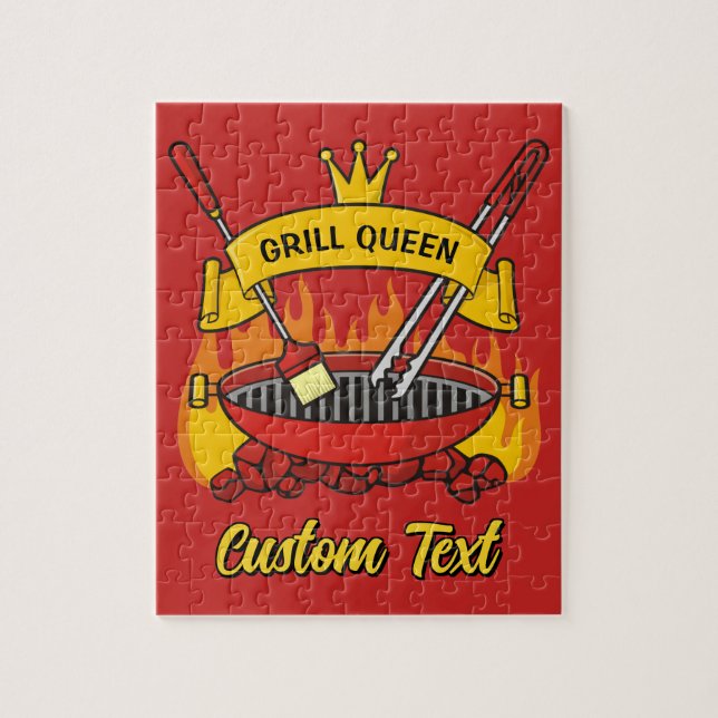 Puzzle Grill Queen (Vertical)