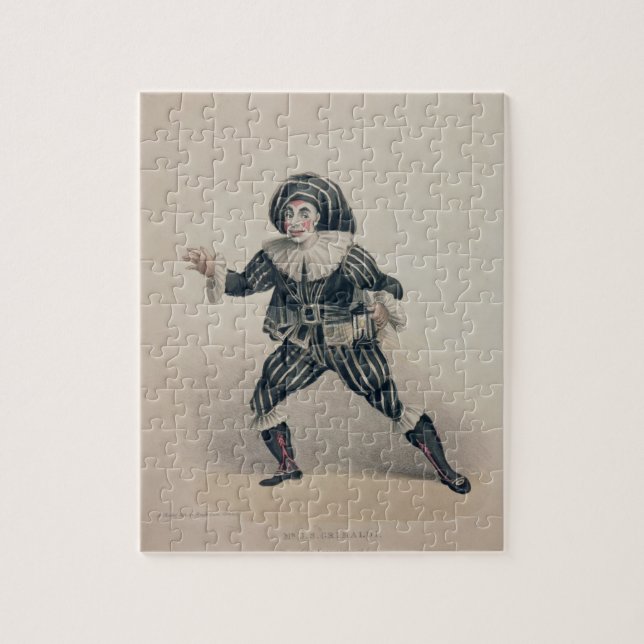 Puzzle Grimaldi comme Scaramouche, du dell'Ar de Commedia (Vertical)