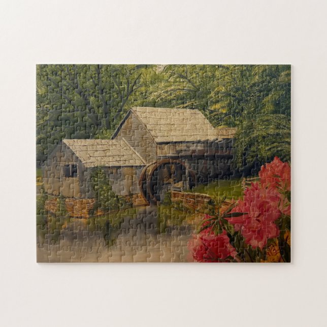 Puzzle Gristmill, par Gary Poling (Horizontal)