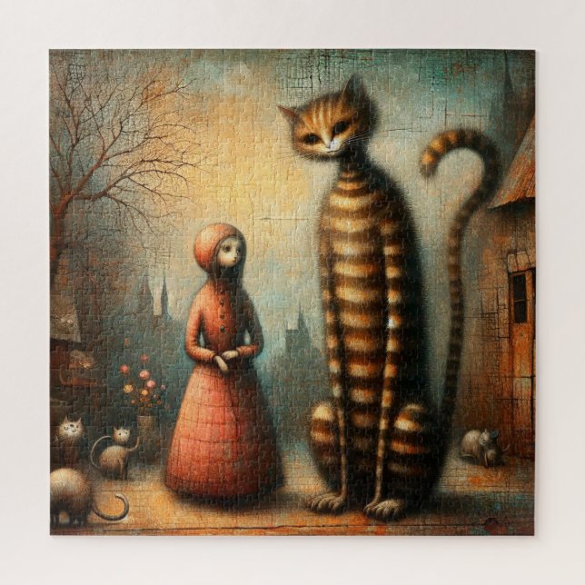 Puzzle Gros chat (Vertical)
