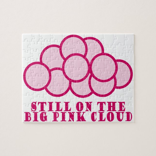 Puzzle Gros nuage rose (Horizontal)