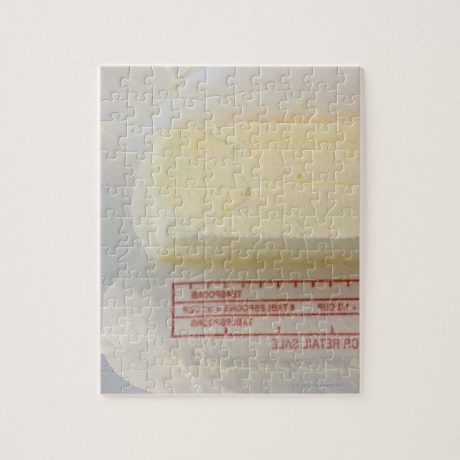 Puzzle Gros plan du beurre frais (Vertical)