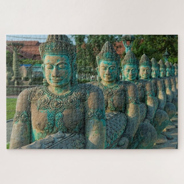 Puzzle Gros plan sur les sculptures d'artistes (Horizontal)