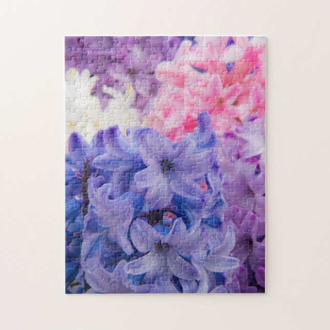 Puzzle Gros plan sur une plante de jacinthe (Vertical)