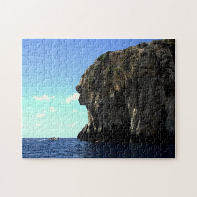 Puzzle Grotte bleue, Malte (Horizontal)