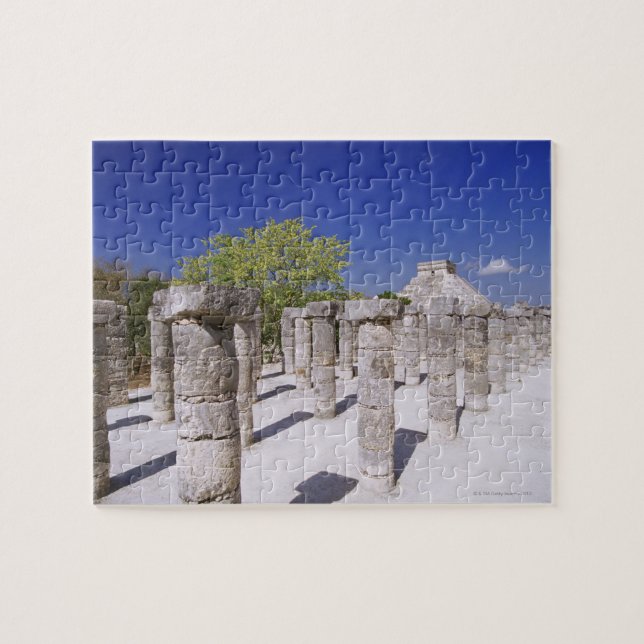 Puzzle Groupe des Mille Colonnes au Temple de (Horizontal)
