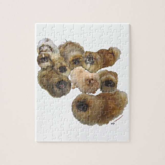 Puzzle Groupe Pekingese (Vertical)