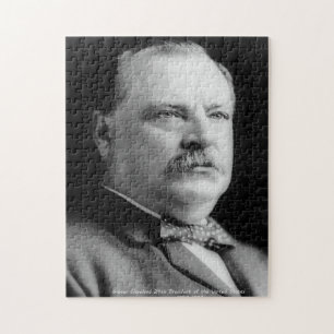 Puzzle Grover Cleveland 22e président des États-Unis.