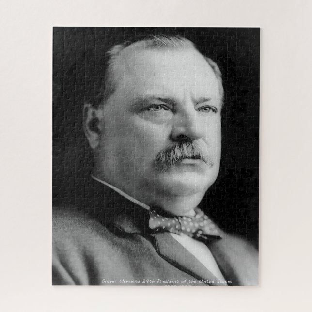 Puzzle Grover Cleveland 24ème Président de l'Amérique. (Vertical)