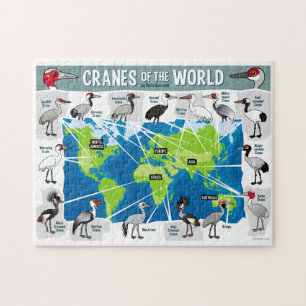 Puzzle Grues du monde
