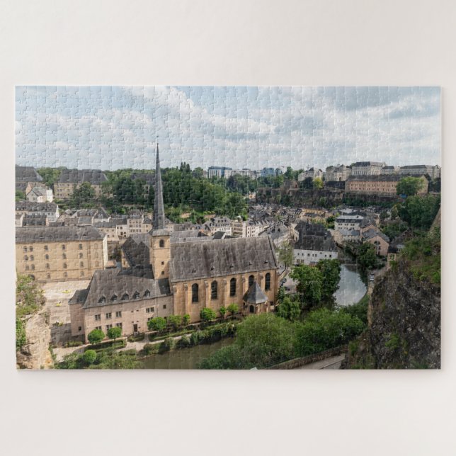 Puzzle Grund Luxembourg (Horizontal)