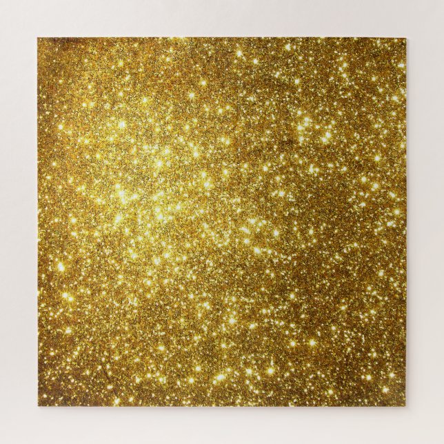 Puzzle Grunge doré, illustration matricielle haute résolu (Vertical)