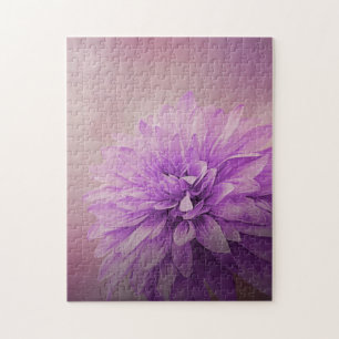 Puzzle Grunge Flower texture Magnet