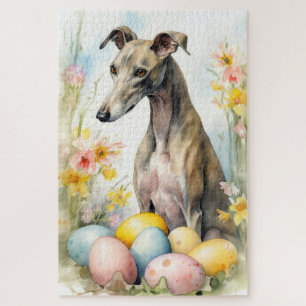 Puzzle Gryhound aux oeufs de Pâques