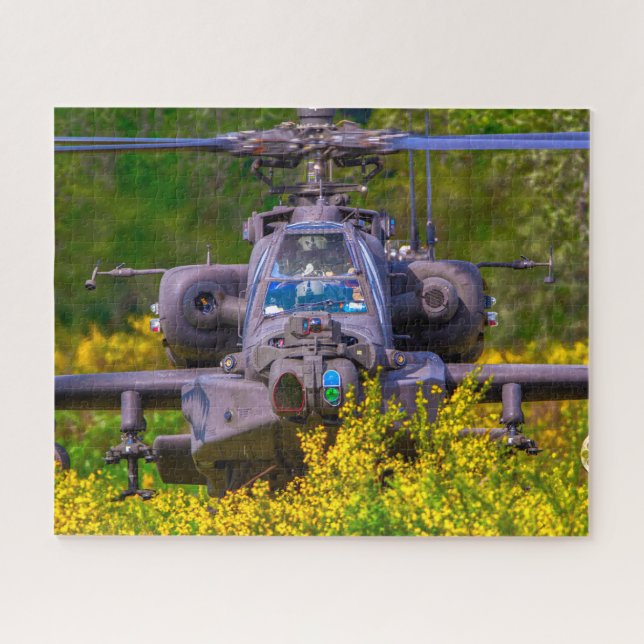 Puzzle GUARDIAN APACHE AH-64E (16 x 20 POUCES) (Horizontal)