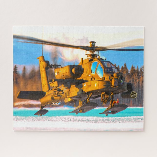 Puzzle GUARDIAN APACHE AH-64E (16 x 20 POUCES) (Horizontal)
