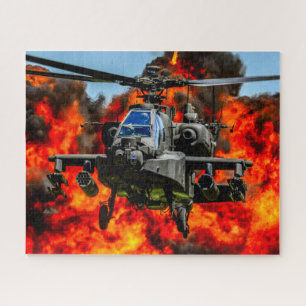 Puzzle GUARDIAN APACHE AH-64E (16 x 20 POUCES)