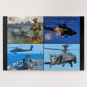 Puzzle GUARDIAN APACHE AH-64E (20 x 30 POUCES)