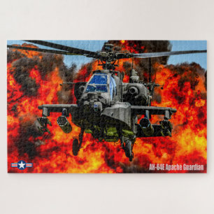 Puzzle GUARDIAN APACHE AH-64E (20 x 30 POUCES)