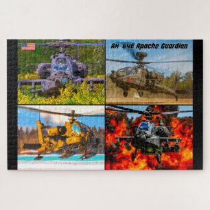 Puzzle GUARDIAN APACHE AH-64E (20 x 30 POUCES)