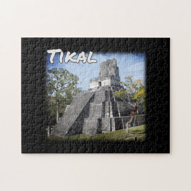 Puzzle Guatemala Tikal Ruines Temple (Horizontal)