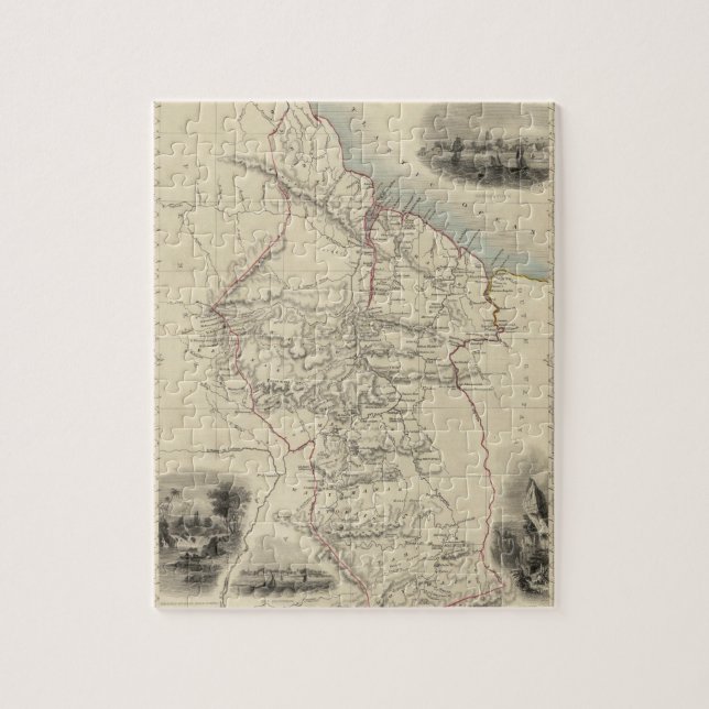 Puzzle Guayana britannique (Vertical)