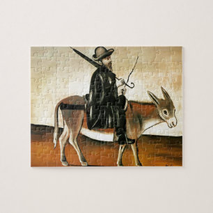 Puzzle Guérisseur sur un âne par Niko Pirosmani