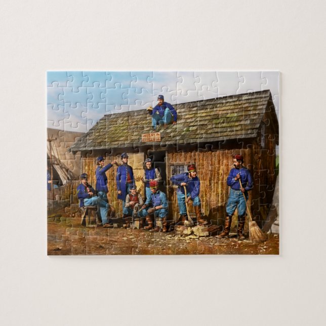 Puzzle Guerre de Sécession - Le fardeau civil 1863 (Horizontal)