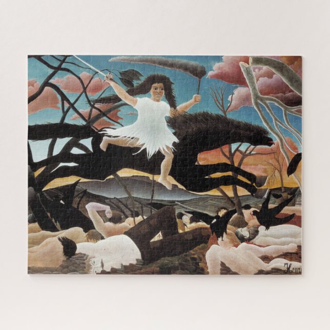 Puzzle Guerre Henri Rousseau (Horizontal)