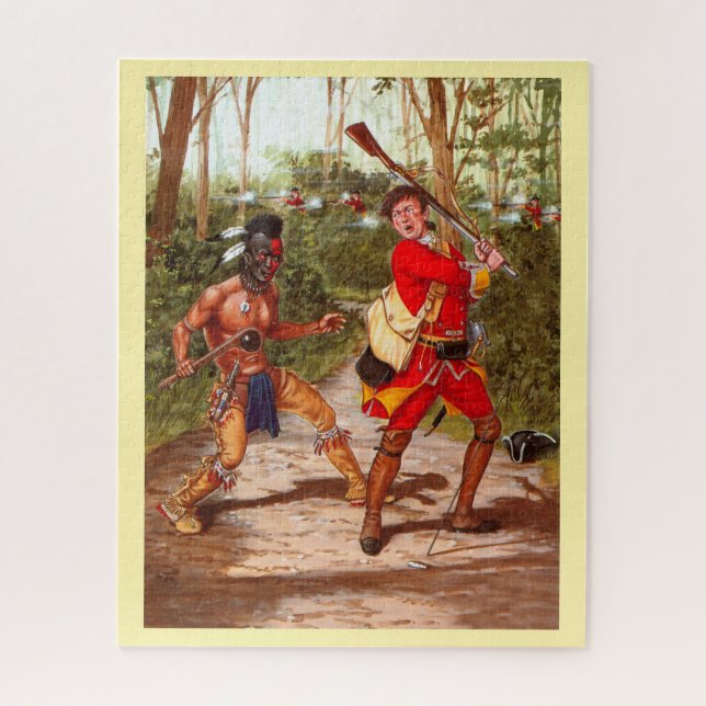 Puzzle Guerrier huron (Vertical)