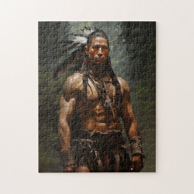 Puzzle guerrier mohawk (Vertical)