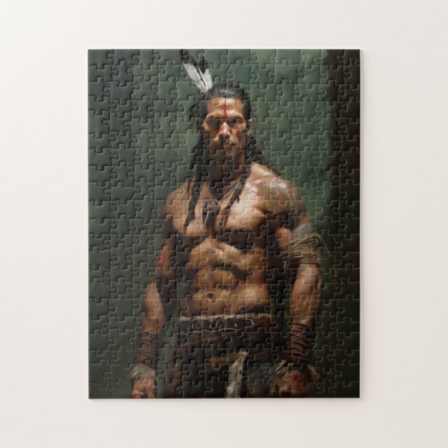 Puzzle guerrier mohawk (Vertical)