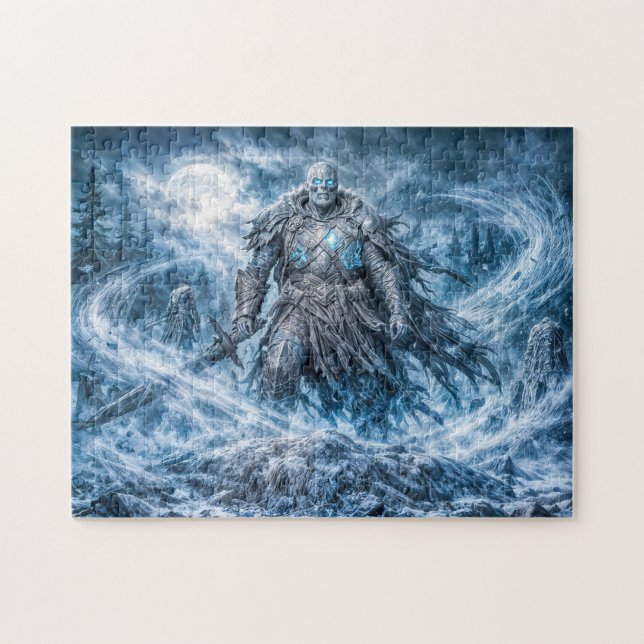 Puzzle Guerrier mort-vivant dynamique dans une atmosphère (Horizontal)