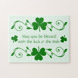 Puzzle Guirlande de shamrock