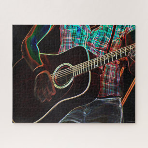 Puzzle Guitare 1 jpcn 16x20 520 pc
