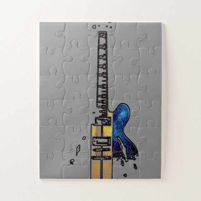 Puzzle Guitare 4 11x14 30pc jpcnm (Vertical)