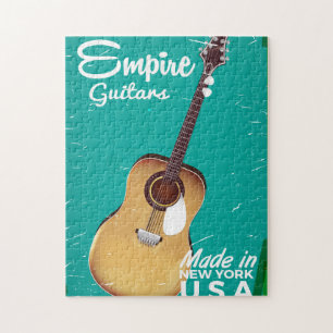 Puzzle Guitare acoustique vintage commerciale