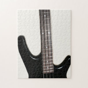 Puzzle Guitare basse noire
