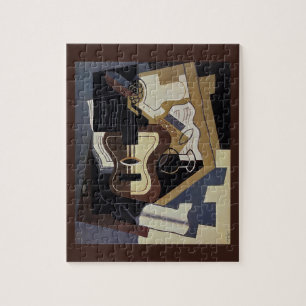 Puzzle Guitare & Clarinette ~ 1920 ~ Cubisme ~ Juan Gris