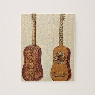 Puzzle Guitare de Rizzio, des "instruments de musique