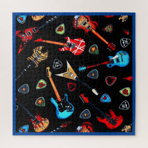 Puzzle Guitare de rock électrique