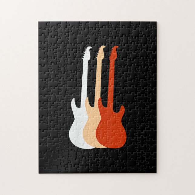 Puzzle Guitare électrique - Guitare (Vertical)