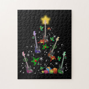 Puzzle Guitare Lover   Cadeau de la guitare de Noël