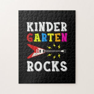 Puzzle Guitare Lover Kindergarten Rocks Guitare