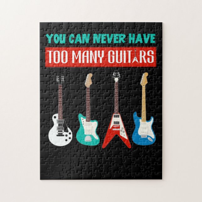 Puzzle Guitare Lover| Vous Ne Pouvez Jamais Avoir Trop De (Vertical)