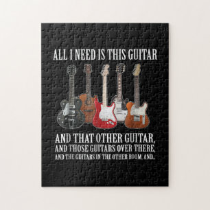 Puzzle Guitare  Tout Ce Dont J'Ai Besoin Est Cette Guitar