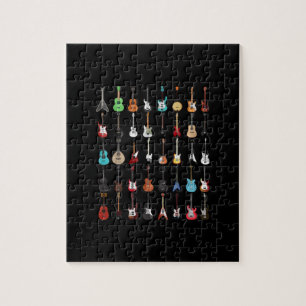Puzzle Guitariste Guitare instrument de musique Rock et R