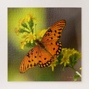 Puzzle Gulf Fritillary alias Papillon de la Passion sur V