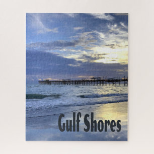 Puzzle Gulf Shores Alabama Beach Sunrise Pier